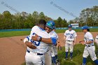 Baseball vs Babson  Wheaton College Baseball players celebrate their victory over Babson to win the NEWMAC Championship for the third year in a row. - (Photo by Keith Nordstrom) : Wheaton, baseball, NEWMAC